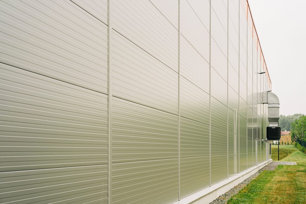 odbiór hali produkcyjnej - tył hali