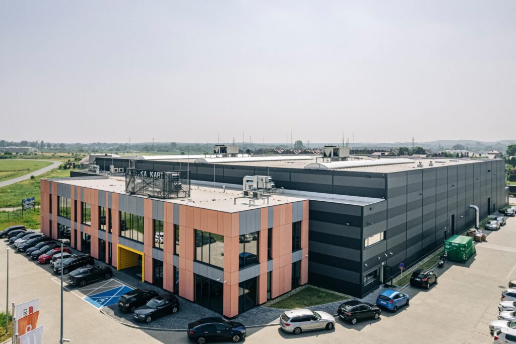 Hala produkcyjno-magazynowa Fabryka Kart TREFL Kraków