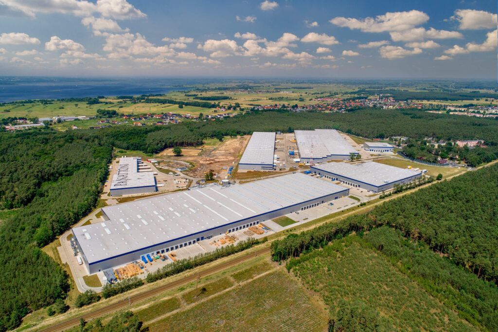 Hala logistyczna PANATTONI dla Park Szczecin