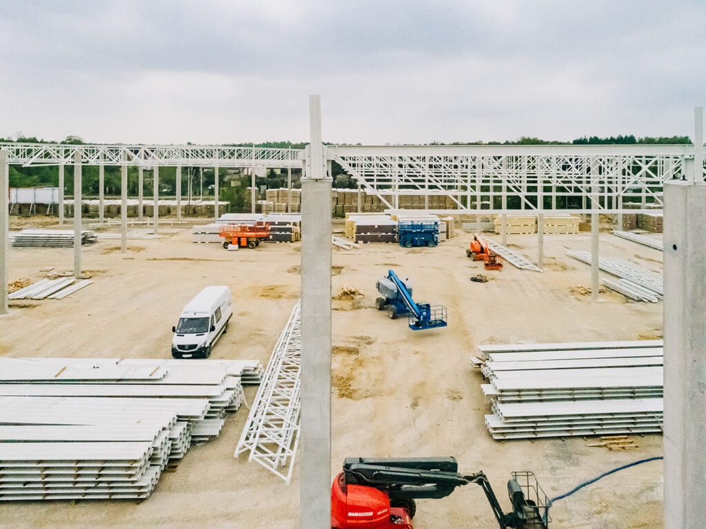 projekt hali produkcyjnej