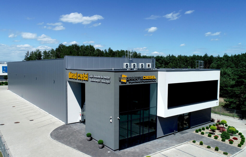 Hala produkcyjno-magazynowa DIESEL CZĘŚĆI