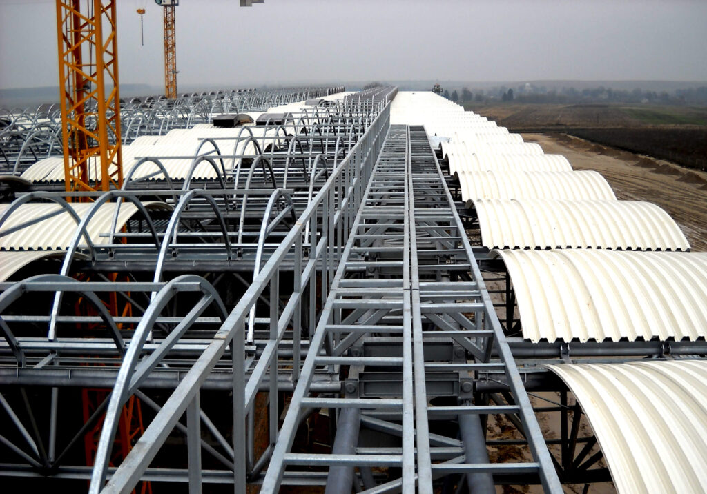 Obiekt przemysłowy - Drogowe przejście graniczne Polska - Ukraina