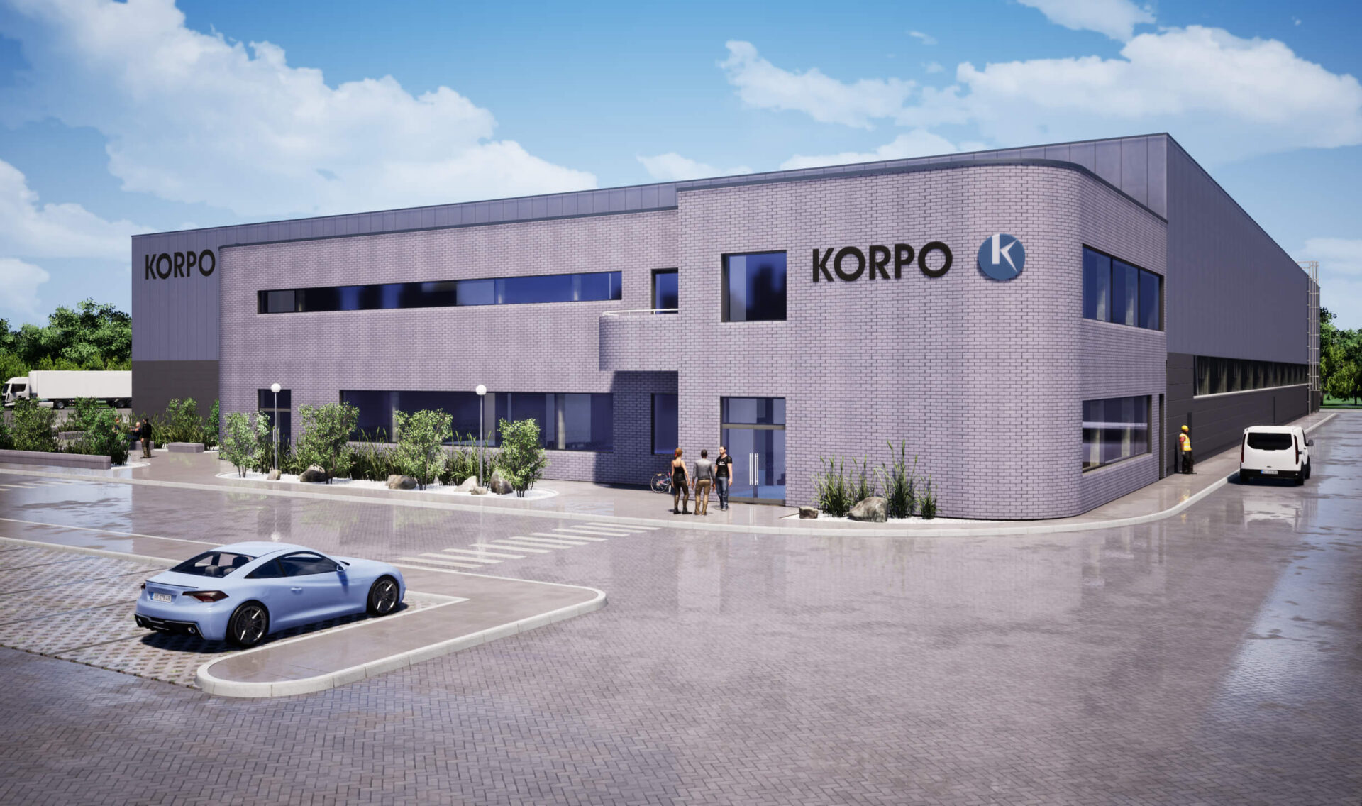 Hala produkcyjno-magazynowa KORPO Sp. z o.o.